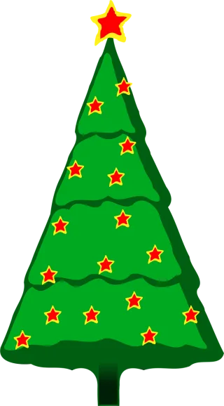 Christmas Tree Xmas Stickdatei
