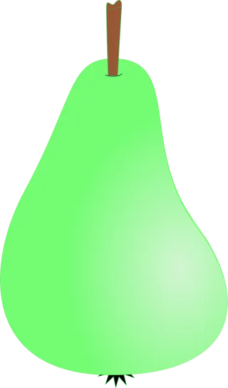 Pear Fruit Green Stickdatei – Essen & Trinken