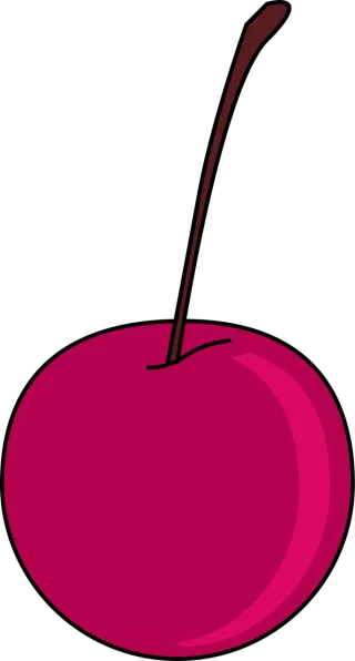 Cherry Fruit Berry Stickdatei