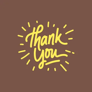 Thank Card Text Stickdatei