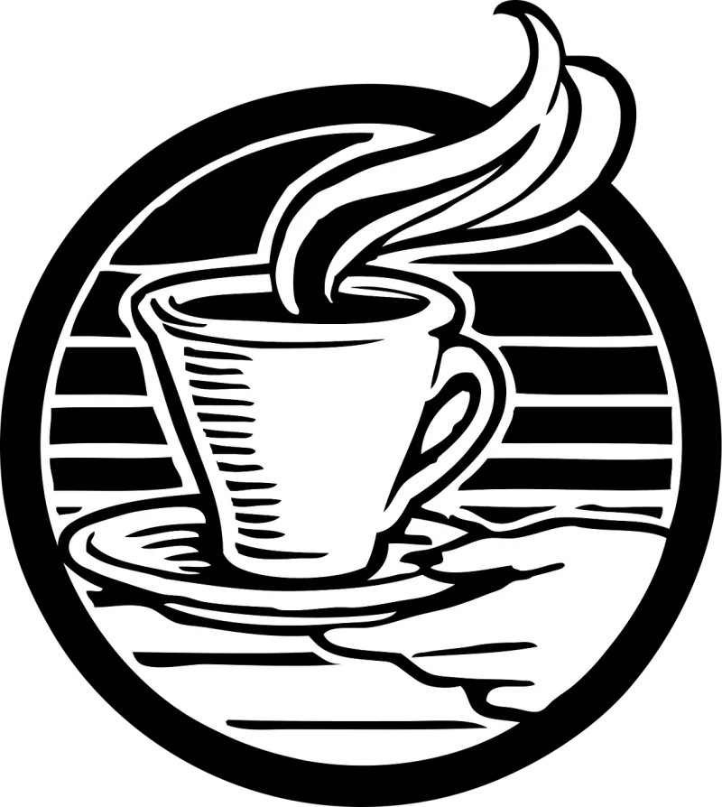 Coffee Tea Hot drink Stickdatei – Essen & Trinken