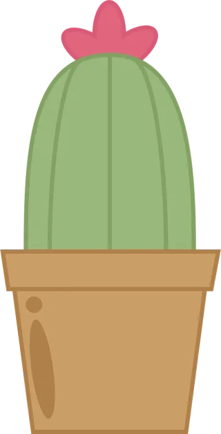 Cactus Cute Flower background Stickdatei
