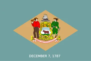 Delaware Flag State Stickdatei – Fahrzeuge