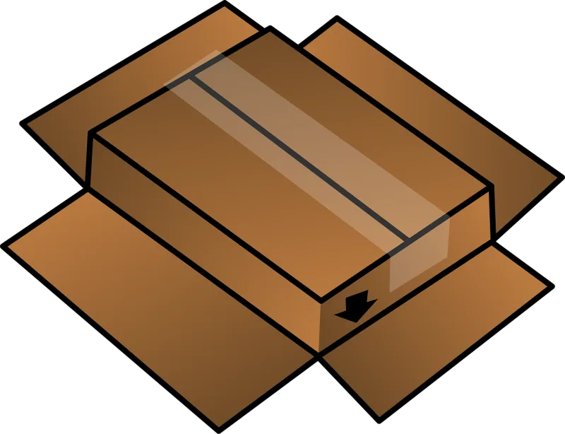Box Cardboard Upside Stickdatei – Sport