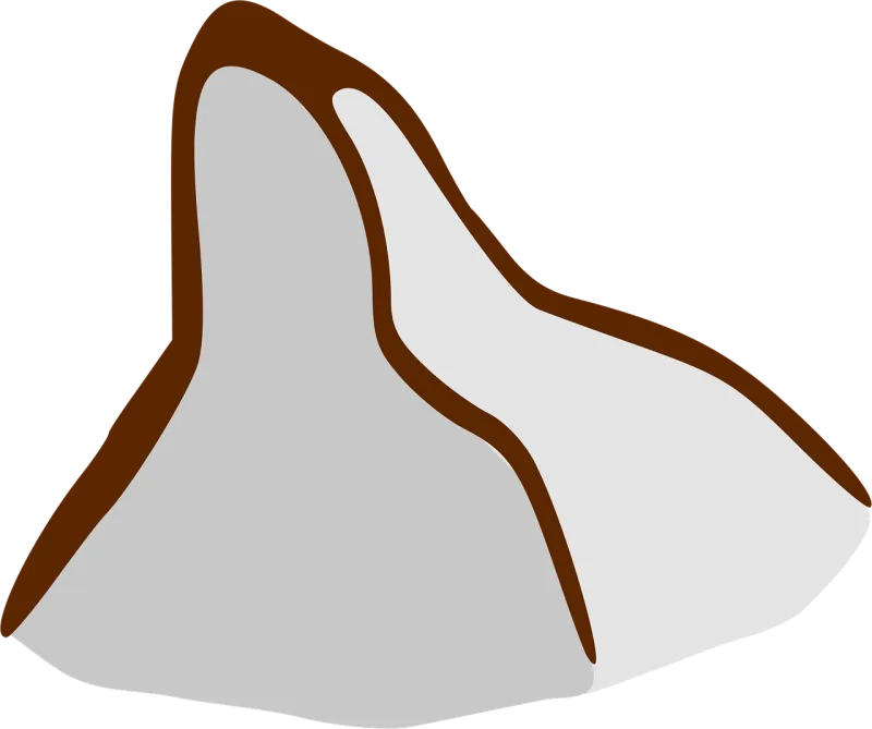 Mountain Top Peak Stickdatei – Natur