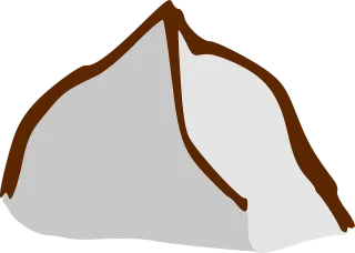 Mountain Terrain Heights Stickdatei