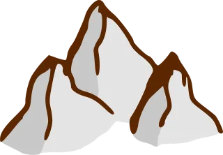 Mountain Mountain range Peak Stickdatei