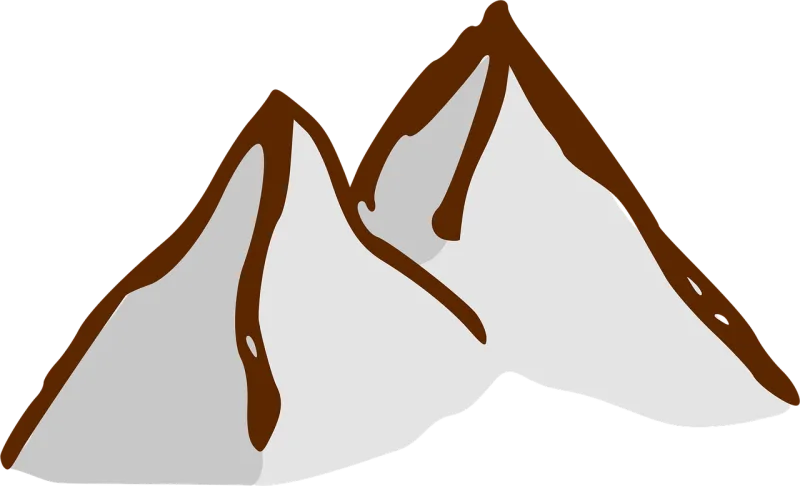 Mountains Mountain range Mountain top Stickdatei – Natur