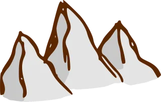 Mountains Mountain range Mountain top Stickdatei
