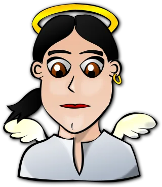Angel People Faces Stickdatei