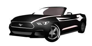 Mustang Ford Car Stickdatei
