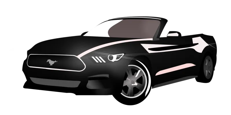 Mustang Ford Car Stickdatei – Fahrzeuge
