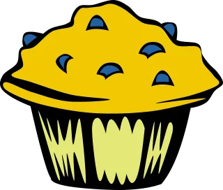 Muffin Blueberry Breakfast Stickdatei