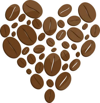 Coffee Coffe Beans Stickdatei
