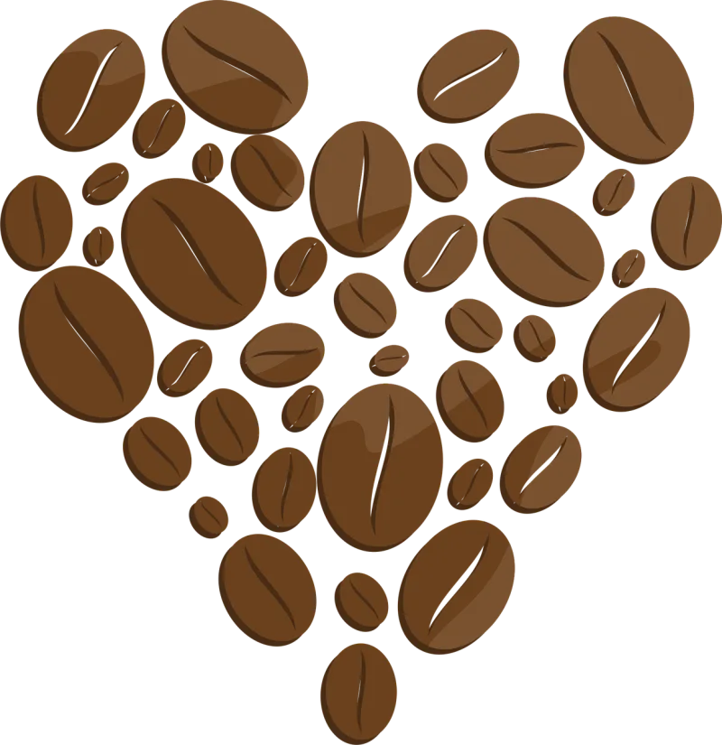 Coffee Coffe Beans Stickdatei – Essen & Trinken