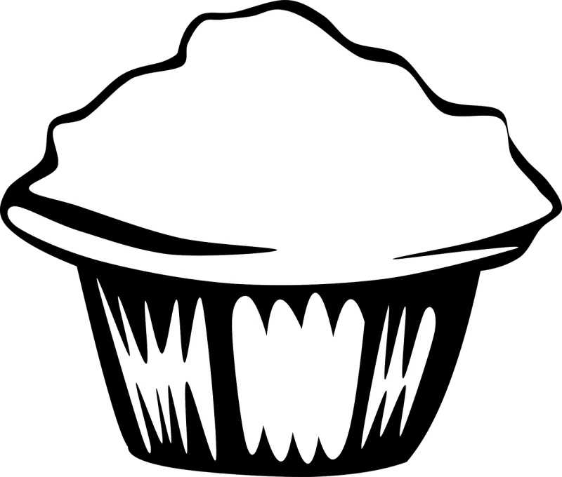 Muffin Carbohydrate Fast Stickdatei – Kinder