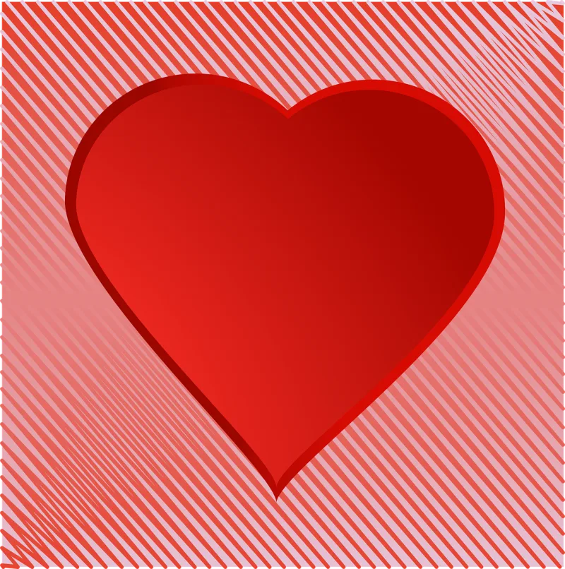 Love I love you Heart Stickdatei – Herzen & Liebe
