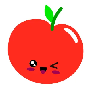 Apple Illustration Apple tree Stickdatei
