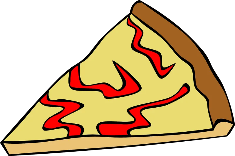Pizza Fast Food Stickdatei – Essen & Trinken