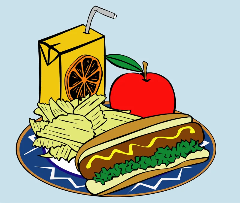 Lunch Meal Food Stickdatei – Essen & Trinken