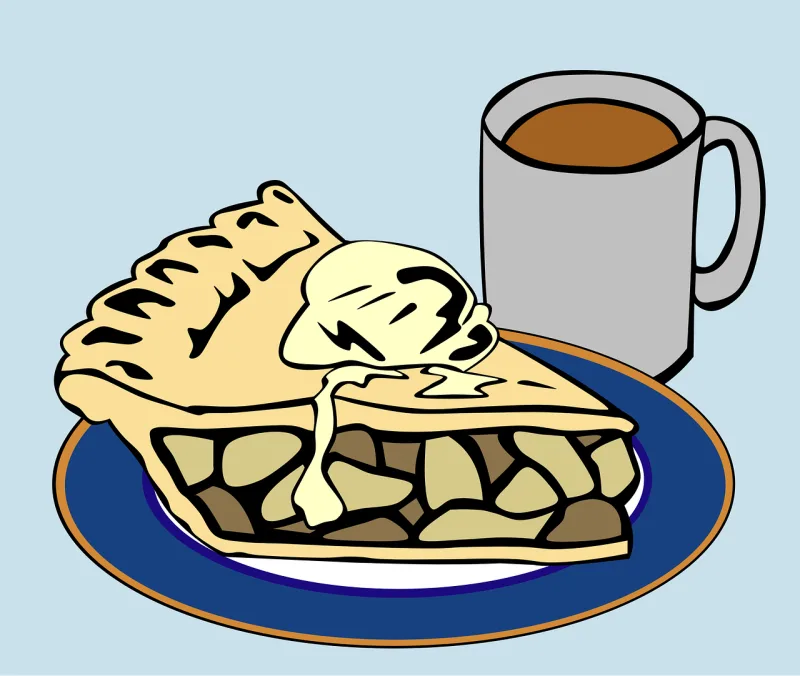 Dessert Pie Coffee Stickdatei – Kinder
