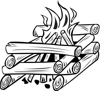 Campfire Firewood Wood Stickdatei