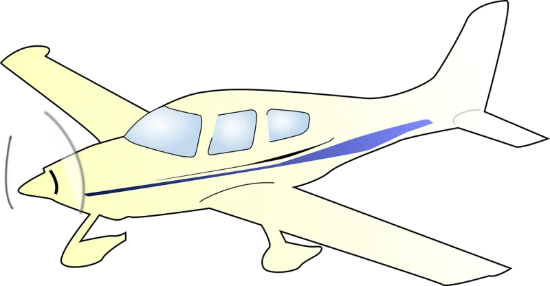 Aeroplane Monoplane Airplane Stickdatei – Fahrzeuge