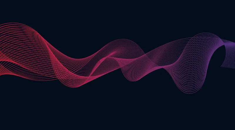 Pattern Wave Curve Stickdatei – Natur