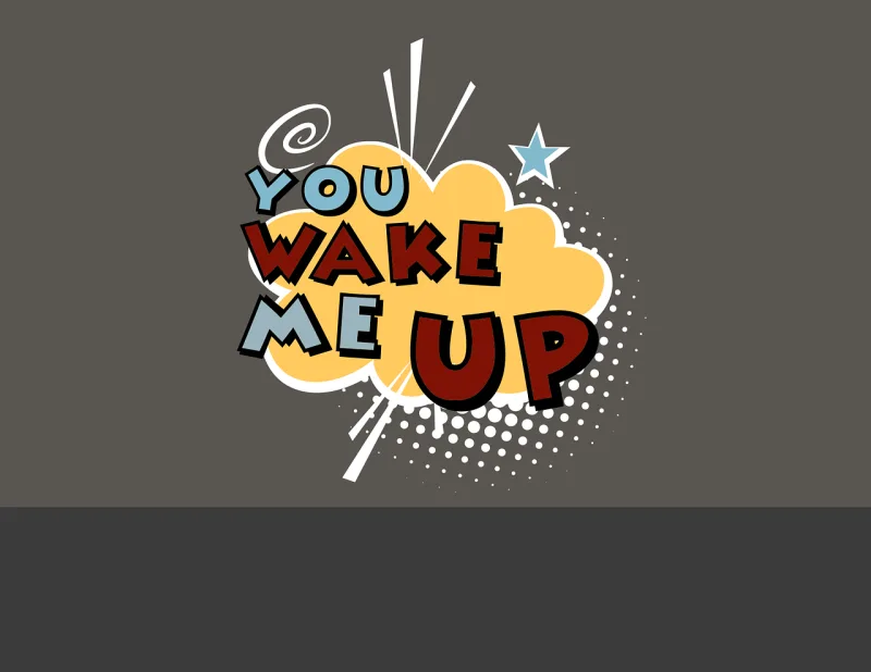 Stand up Wake-up Wake up Stickdatei – Weihnachten