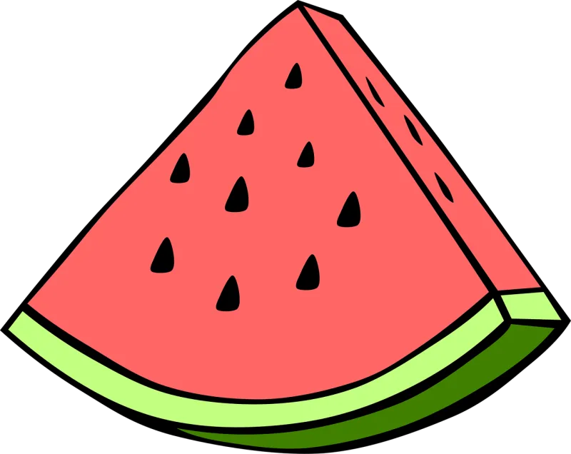 Watermelon Fruit Food Stickdatei – Essen & Trinken