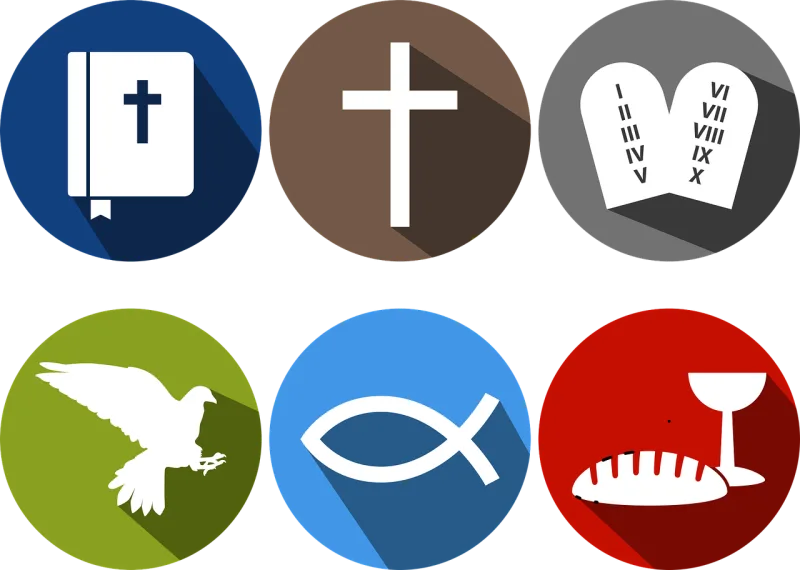 Bible Jesus Christ Stickdatei – Essen & Trinken
