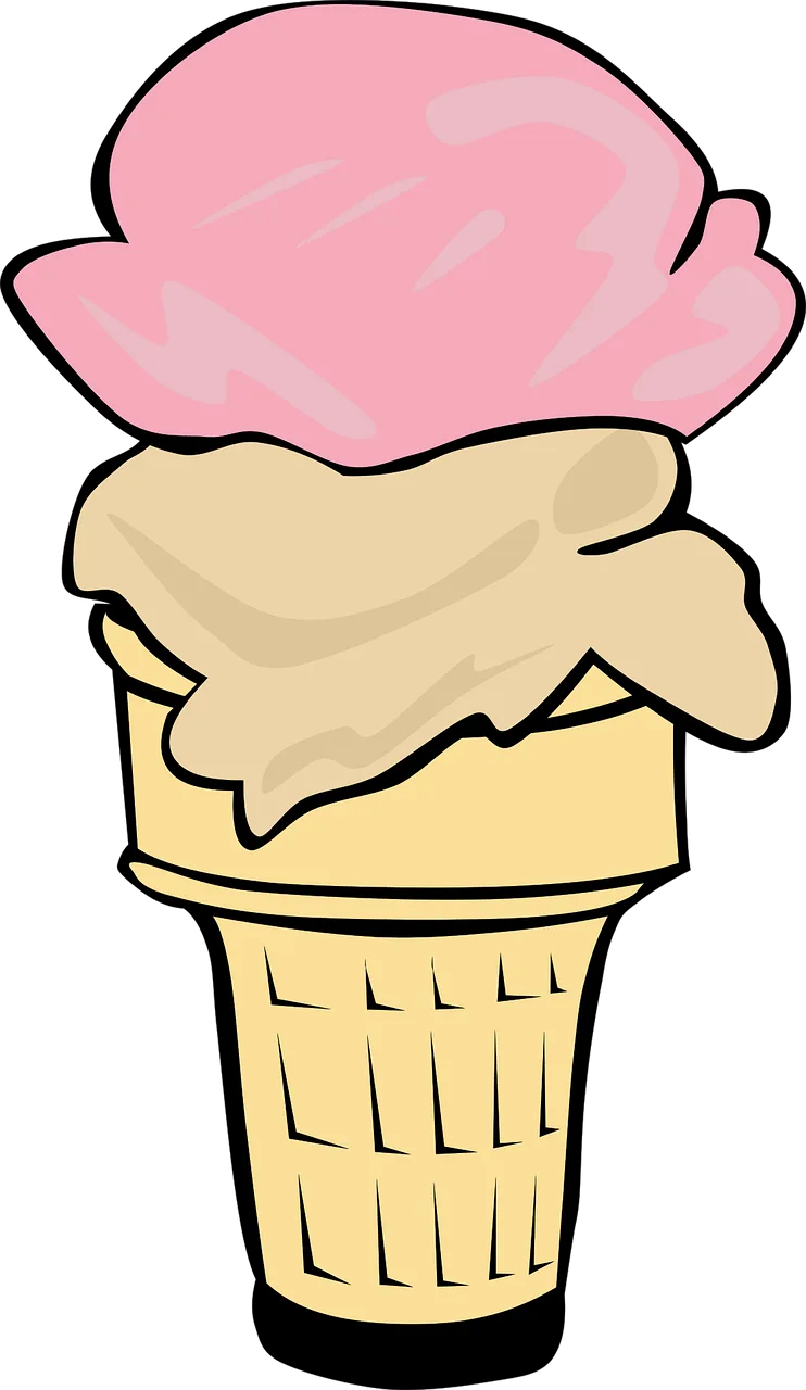 Ice Cream Cone Stickdatei – Kinder
