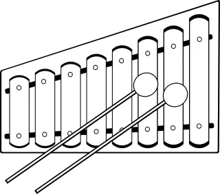 Xylophone Musical instrument Mallets Stickdatei – Musik