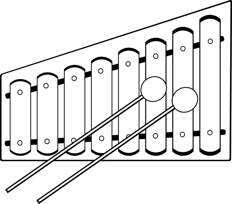 Xylophone Musical instrument Mallets Stickdatei – Musik