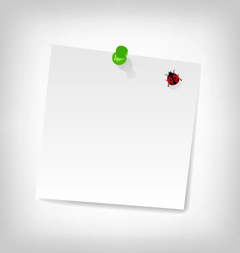 Note Paper A notice Stickdatei – Tiere
