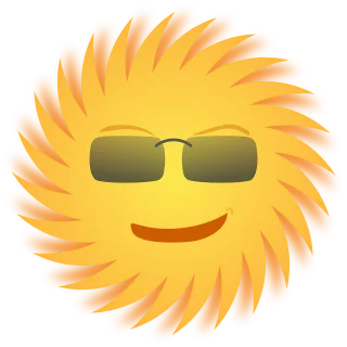 Sun Sunglasses Smiling Stickdatei – Natur