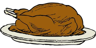 Platter Nature Turkey Stickdatei
