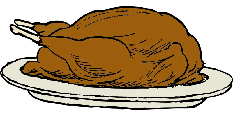 Platter Nature Turkey Stickdatei – Tiere