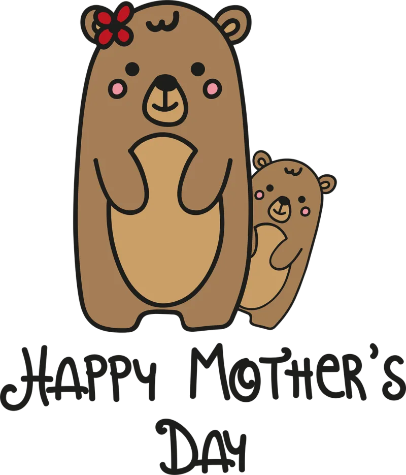 Mother Happy Day Stickdatei – Kinder