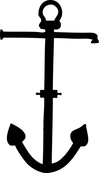 Anchor Sailing Ship Stickdatei
