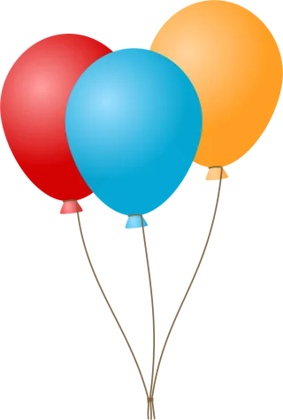Balloons Decorations Party Stickdatei