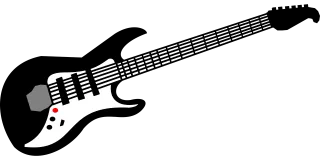Electric guitar Guitar Music Stickdatei