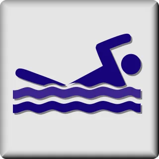 Swimming Pool Swim Stickdatei