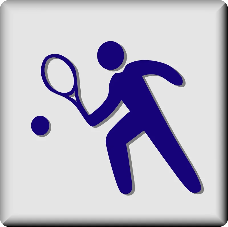Tennis Sport Facility Stickdatei – Sport