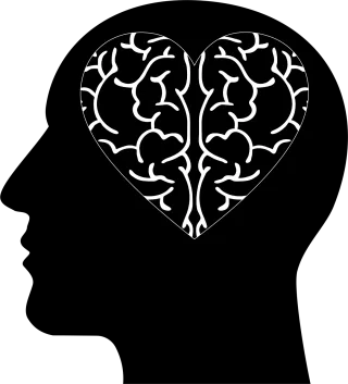 Cranium Head Abstract Stickdatei – Herzen & Liebe