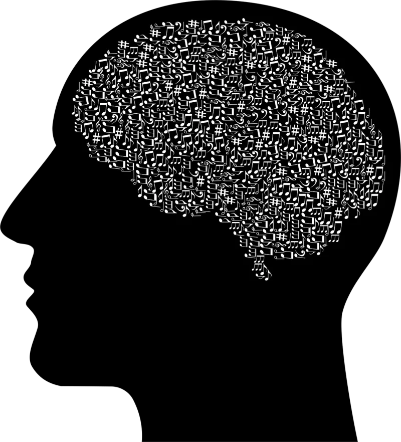Cranium Head Branching Stickdatei – Musik