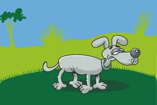 Cartoon Dog Domestic animal Stickdatei