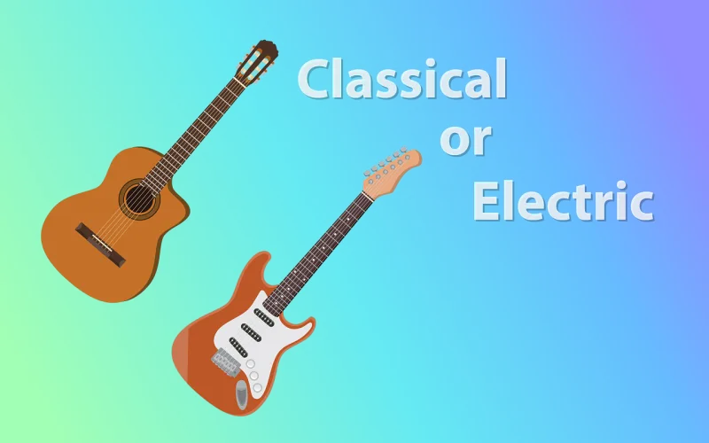 Guitar Electric Set Stickdatei – Musik