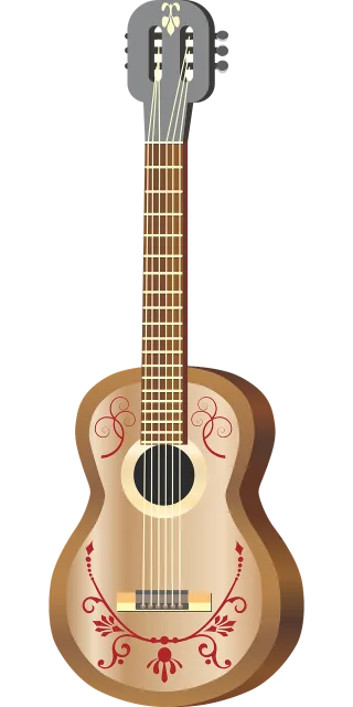Guitar Music Acoustic Stickdatei