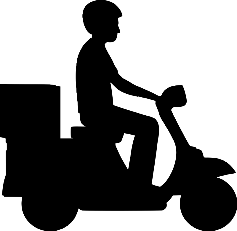 Silhouette Motorcycle Transportation Stickdatei – Fahrzeuge